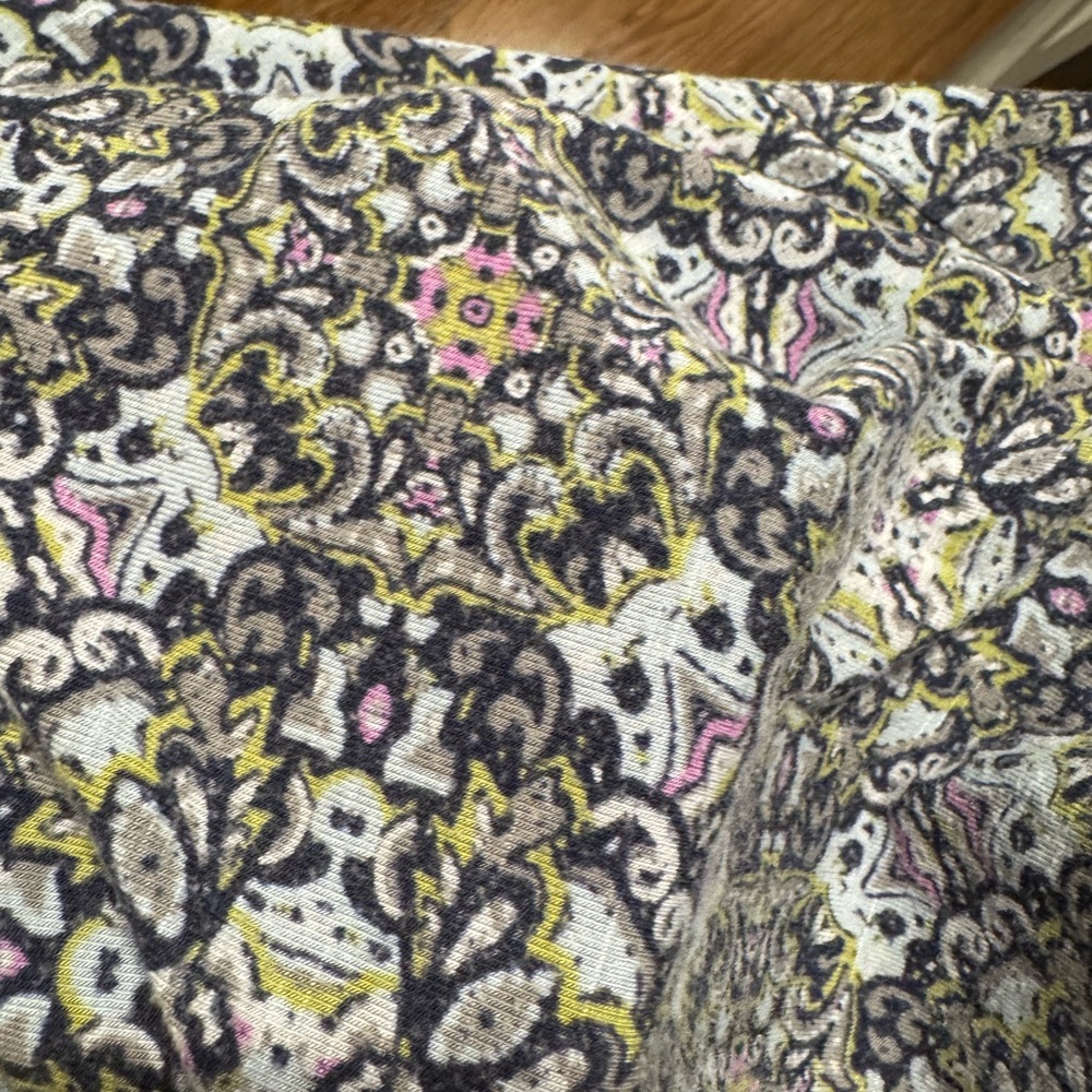 J. Jill Bohemian print faux wrap skirt - Picture 5 of 8